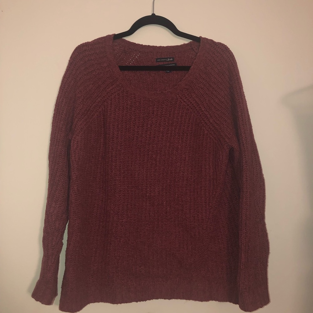 Ahh-mazingly soft AEO berry sweater